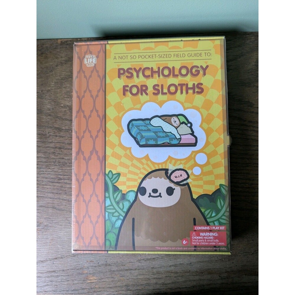 Toca Life Box Theme Park Designer Psychology for Sloth Animal Science Sealed New